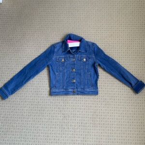 LILLY PULITZER: Seaspray Denim Jacket